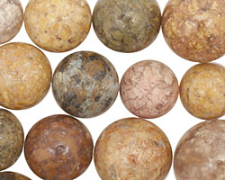 Autumn Agate Round Graduated 6-18mm