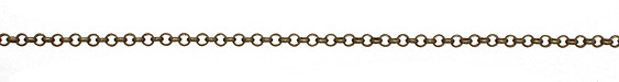 Antique Brass (plated) Rollo Chain