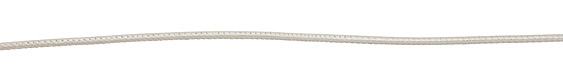 Pearl (metallic) Stitched Nappa Round Leather Cord 2.5mm