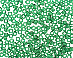 TOHO Transparent Grass Green Round 8/0 Seed Bead
