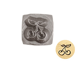 Cherries Metal Stamp 6mm