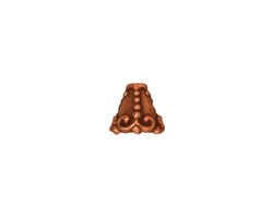 TierraCast Antique Copper (plated) Heirloom Cone 8x9mm