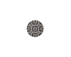 Lillypilly Black Baroque Anodized Aluminum Disc 11mm, 22 gauge