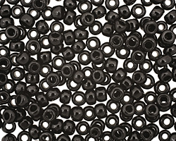 TOHO Opaque Jet Round 6/0 Seed Bead