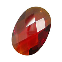 Salsa Faceted Oval 20x30mm