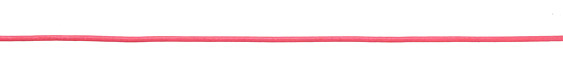 Pink Round Leather Cord 2mm