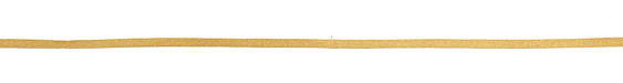 Gold (metallic) Calf Craft Leather Lace 3mm