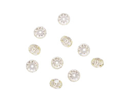 Jonquil Faceted Rondelle 4x6mm