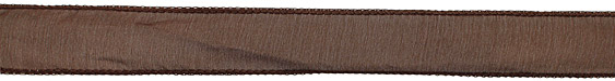 Chocolate Silk Ribbon 20mm
