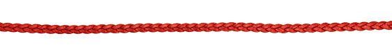 Moroccan Red (metallic) Flat Braided Leather Cord 5mm
