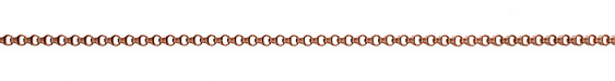 Antique Copper (plated) Figure 8 Box Chain