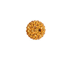 Topaz Pave Round 12mm (1.5mm hole)