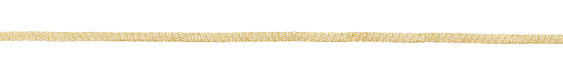 WireLace Pale Gold Ribbon 3mm