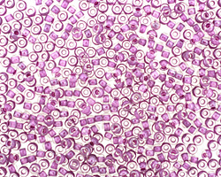 TOHO Crystal (with Wisteria Lining) Round 11/0 Seed Bead