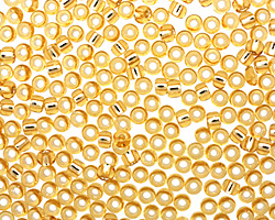 TOHO Light Topaz (with Silver Lining) Round 8/0 Seed Bead