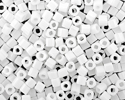 TOHO Opaque White Cube 3mm Seed Bead