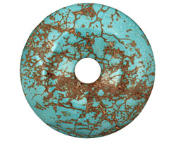 Blue Magnesite Donut 45mm