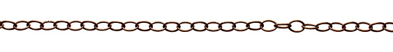 Vintaj Natural Brass Slender Oval Chain