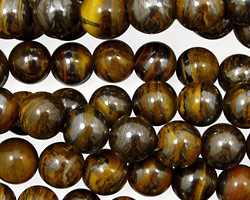 Tiger Iron Round 8mm