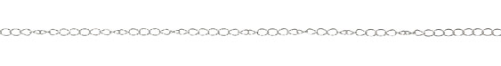 Sterling Silver Delicate Curb Chain