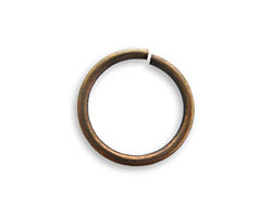 Vintaj Natural Brass Jump Ring 15mm - 15 gauge