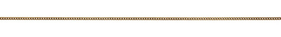 Antique Gold (plated) Flat Curb Chain
