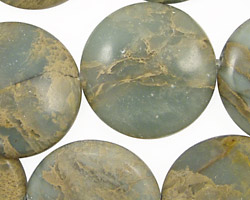Impression Jasper Puff Coin 25mm