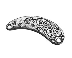 Green Girl Pewter Scrolling Link 81x32mm