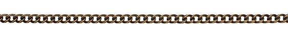 Antique Brass (plated) Heavy Curb Chain