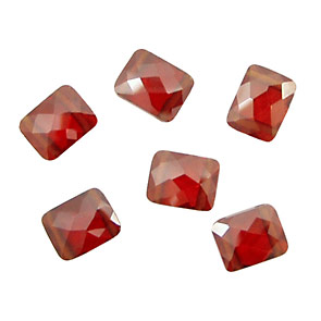Salsa Faceted Pillow (2 hole) 7x9mm
