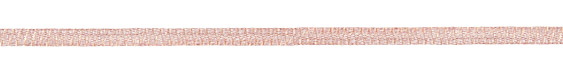 WireLace Blush Ribbon 6mm