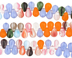 Czech Glass Party Teardrop 4x6mm