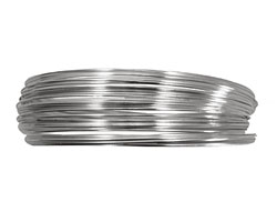 Memory Wire Silver (plated) Large Bracelet .5 oz.