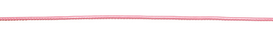 Mystique Pink (metallic) Stitched Nappa Round Leather Cord 2.5mm