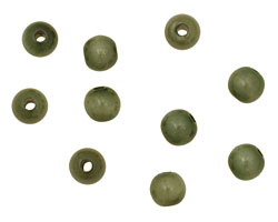 Tagua Nut Olive Round 6mm