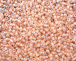 TOHO Transparent Rainbow Rosaline Round 11/0 Seed Bead