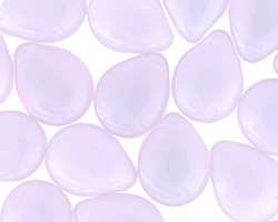 Czech Glass Milky Alexandrite Teardrop 12x16mm