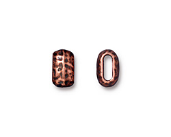 TierraCast Antique Copper (plated) Barrel 6x10mm
