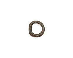 C-Koop Enameled Metal Steel Gray Ring 10-11mm