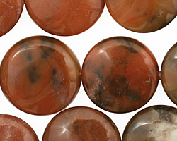 Chalcedite Puff Coin 20mm