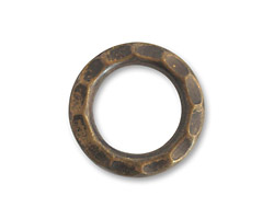 Vintaj Natural Brass Open Gear 23mm