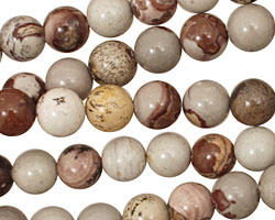 Coffee Bean Jasper Round 8mm
