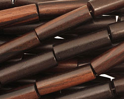 Ebony Wood Tube 26-28x8-9mm