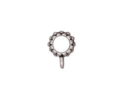 TierraCast Antique Silver (plated) .25 ID Joy Bail 4x14mm
