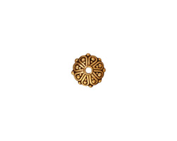 TierraCast Antique Gold (plated) Oasis Rondelle 3x8mm