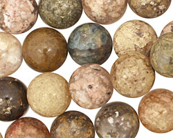 Autumn Agate Round 12mm