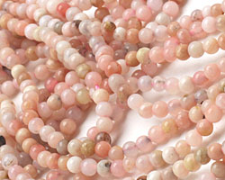 Pink Opal Round 3mm