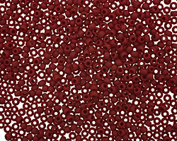 TOHO Opaque Frosted Oxblood Round 11/0 Seed Bead