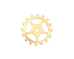 Brass Sectioned Gear 19mm