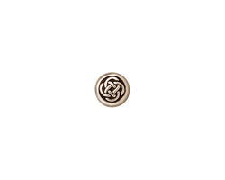 TierraCast Antique Silver (plated) Small Celtic Circle 7mm